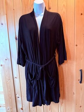 GAP BODY ROBE, 3/4 sleeve, wrap style